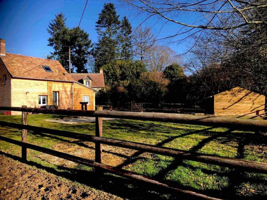 Cottage Cocooning Romantique Avec Jaccuzzi Prive Ancinnes Eksteriør billede