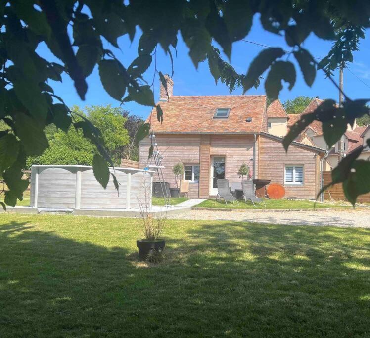 Cottage Cocooning Romantique Avec Jaccuzzi Prive Ancinnes Eksteriør billede