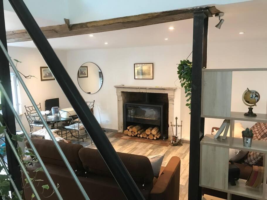 Cottage Cocooning Romantique Avec Jaccuzzi Prive Ancinnes Eksteriør billede